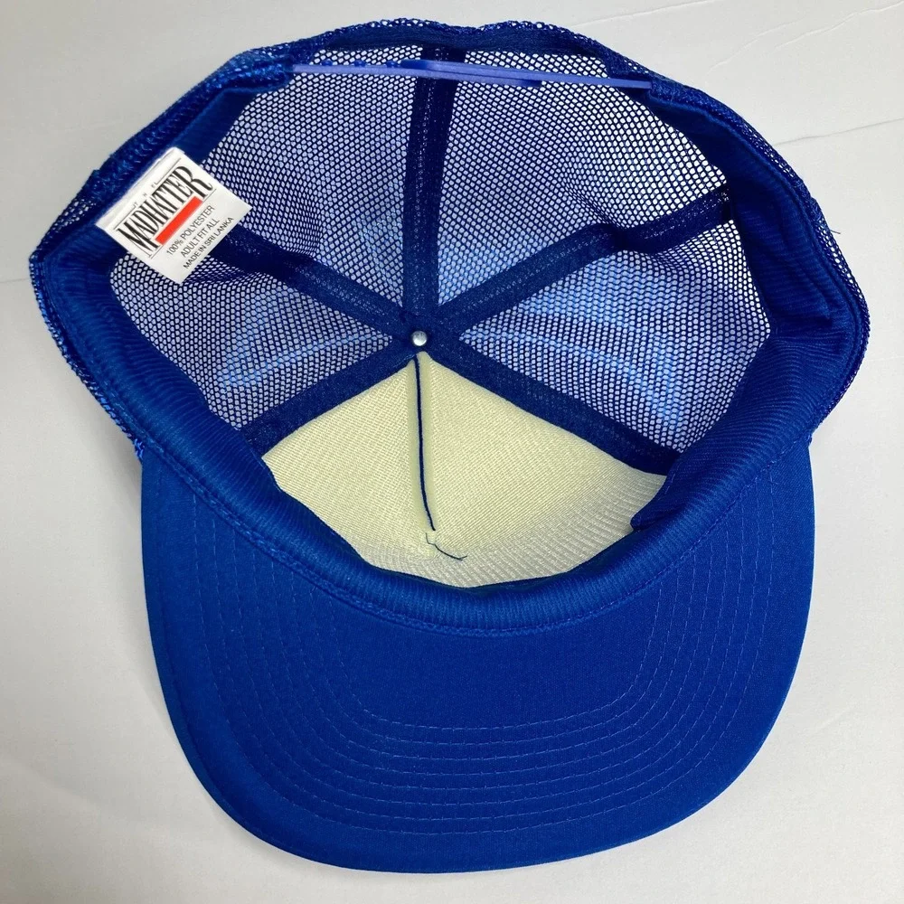 Accu-Tek Tool & Die Trucker Cap Hat Adult Blue Snapback Youngstown‎ Ohio